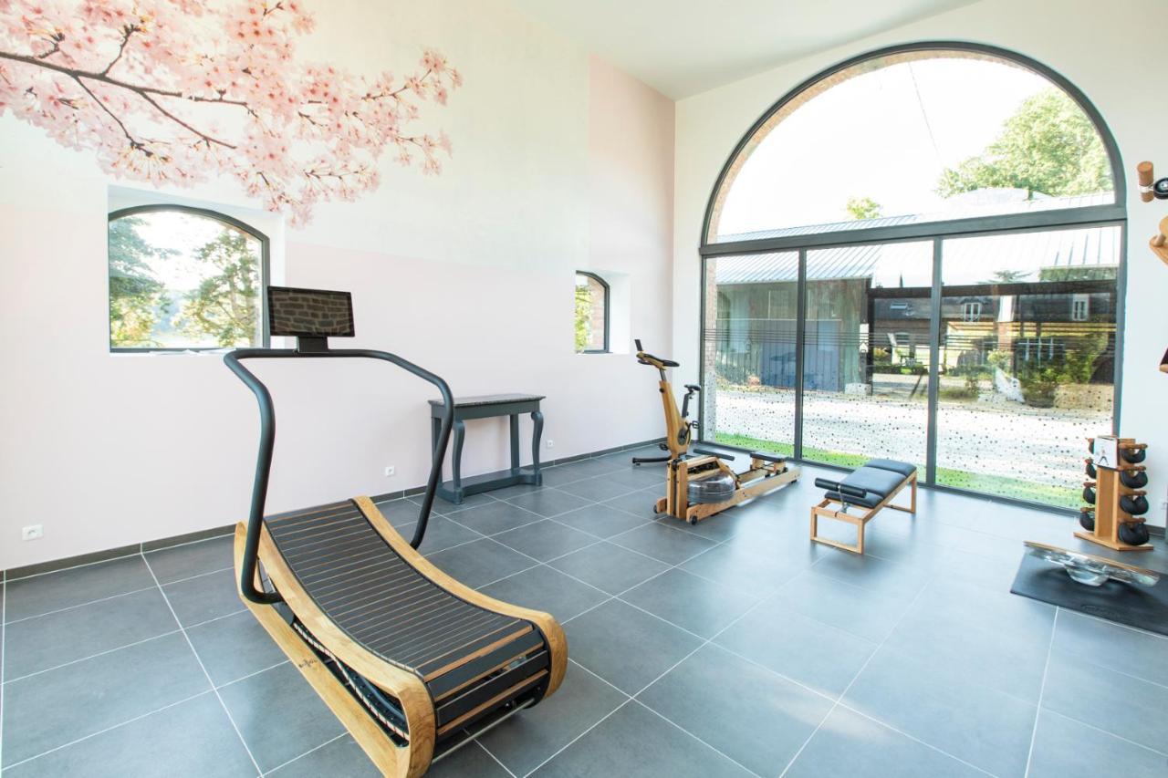 Aux Bois Dores De La Ferme De Sorval, Animaux De La Ferme, Fitness Selvigny エクステリア 写真